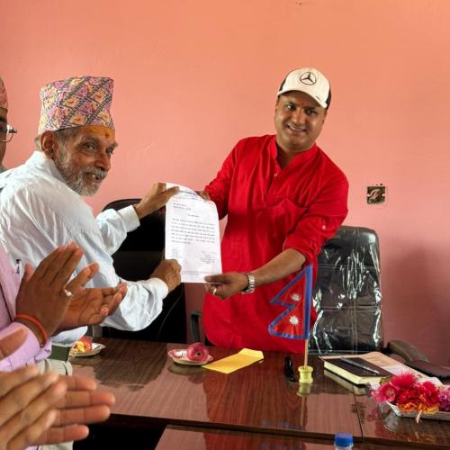 माननीय दिपक राज बोहरा सँग क्याम्पसमा भेटघाट कार्यक्रम 2083